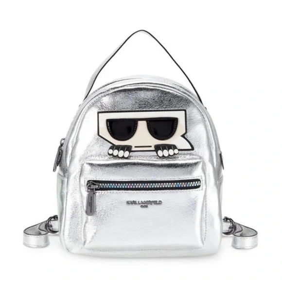 Karl Lagerfeld White Graphic Backpack KARL LAGERFELD PARIS Maybelle Mini Backpack - Macy main image 3